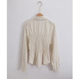 ストライプ柄シャーリングシャツ襟付き長袖 | Miniministore | 詳細画像36 