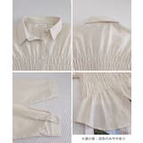 ストライプ柄シャーリングシャツ襟付き長袖 | Miniministore | 詳細画像37 