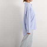 開襟カラーシャツ 長袖 レディース 無地 | Miniministore | 詳細画像14 