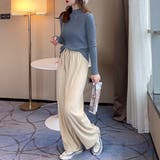 リブニットトップス プチハイネック | Miniministore | 詳細画像12