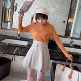 リブニットトップス プチハイネック | Miniministore | 詳細画像13