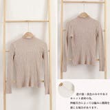 リブニットトップス プチハイネック | Miniministore | 詳細画像3