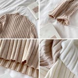 リブニットトップス プチハイネック | Miniministore | 詳細画像4