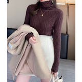 ハイネックニットトップス レディース秋冬 | Miniministore | 詳細画像12 
