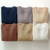 リブニットトップス 長袖リブカットソー | Miniministore | 詳細画像10