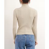 ボトルネックリブニットトップスレディース | Miniministore | 詳細画像16 