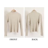 ボトルネックリブニットトップスレディース | Miniministore | 詳細画像17 