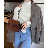 ボトルネックリブニットトップスレディース | Miniministore | 詳細画像4 