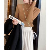 ボトルネックリブニットトップスレディース | Miniministore | 詳細画像8 