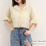 花柄刺しゅうレース ブラウス レディース | Miniministore | 詳細画像14