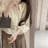 花柄刺しゅうレース ブラウス レディース | Miniministore | 詳細画像6