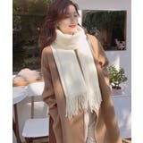 韓国マフラー カシミヤタッチ大判ストール | Miniministore | 詳細画像3 