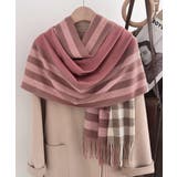 チェック柄マフラーレディース大判ストール | Miniministore | 詳細画像20 