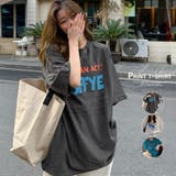 ロゴTシャツ レディース半袖ゆるtシャツ | Miniministore | 詳細画像1 