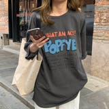 ロゴTシャツ レディース半袖ゆるtシャツ | Miniministore | 詳細画像5 