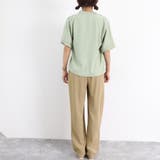 ストレートパンツ 美脚 セミワイドパンツ オフィスカジュアル | Miniministore | 詳細画像17 