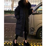 フェイクダウンコート中綿入りロングコート | Miniministore | 詳細画像9 