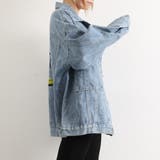 デニムジャケット レディース バックロゴ | Miniministore | 詳細画像15