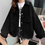 デニムジャケット レディース バックロゴ | Miniministore | 詳細画像7