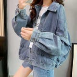 デニムジャケット レディース バックロゴ | Miniministore | 詳細画像9
