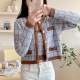 ニットカーディガンキャミソール2点セット | Miniministore | 詳細画像8 