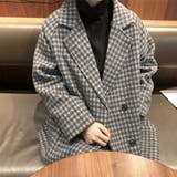 テーラードジャケット チェック柄 コート | Miniministore | 詳細画像10