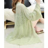 ミントグリーン | カーディガン 長袖 サマーニット 透け感 | SUNSHINE CLOSET