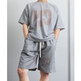 ライトグレー | メンズTシャツ セットアップ 半袖 夏服 | AsaAura