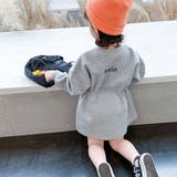 ロゴデザイン Aラインワンピース 長袖 | Miniministore | 詳細画像5