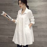 ロング丈シャツ シャツブラウス 長袖 | Miniministore | 詳細画像10