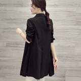 ロング丈シャツ シャツブラウス 長袖 | Miniministore | 詳細画像6