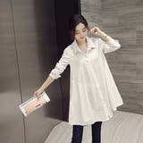 ロング丈シャツ シャツブラウス 長袖 | Miniministore | 詳細画像9