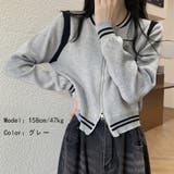 ニットジャケット クロップド丈 セーター | Miniministore | 詳細画像4