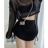 メッシュ編み サマーニット クルーネック | Miniministore | 詳細画像5