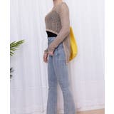 メッシュ編み サマーニット クルーネック | Miniministore | 詳細画像9