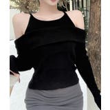 ニットトップス オフショルダー セーター | Miniministore | 詳細画像2 