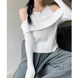 ニットトップス オフショルダー セーター | Miniministore | 詳細画像5 