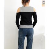 ニットトップス オフショルダーリブニット | Miniministore | 詳細画像14 