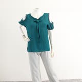 前後2way シフォン ブラウス 半袖 | Miniministore | 詳細画像9 