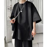 ふくれ幾何学 クルーネック半袖 Ｔシャツ | AsaAura | 詳細画像1 