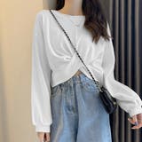 ショート丈トップス へそ出し カットソー | Miniministore | 詳細画像6