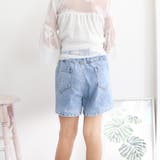 女の子 ハート柄 デニム ショートパンツ | Miniministore | 詳細画像12