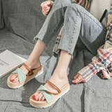 アイスミント | フラットサンダル レディース 厚底 靴 | Miniministore