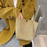 ベージュ | コーデュロイ ミニトートバッグ レディース | Miniministore