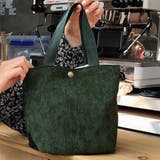 ディープグリーン | コーデュロイ ミニトートバッグ レディース | Miniministore