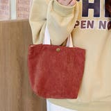 スイカレッド | コーデュロイ ミニトートバッグ レディース | Miniministore