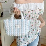 ブルー | ミニトートバッグ ポップコーン軽量バッグ | Miniministore