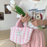 ピンク | ミニトートバッグ ポップコーン軽量バッグ | Miniministore