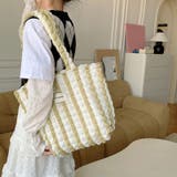 イエロー | 韓国 ポップコーン バッグ 大容量 新作 | Miniministore