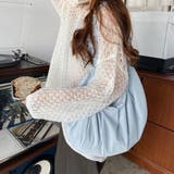 薄ブルー | フリルショルダーバッグ2WAYレディース | Miniministore